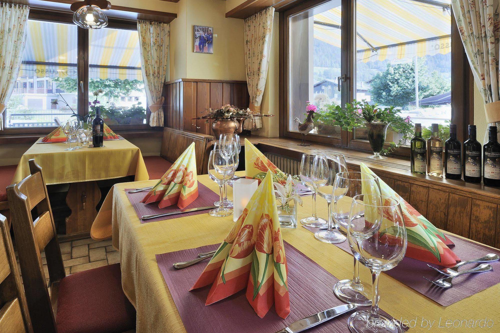 Hotel des alpes Fiesch Restaurant foto